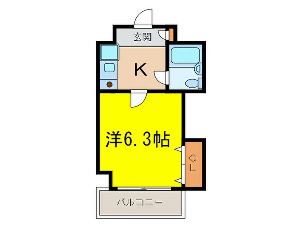 カーサデルソーレの物件間取画像